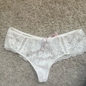 Victoria's Secret White Lace Panties